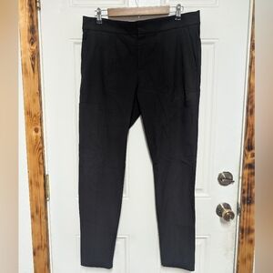 Athleta Wander Stash Skinny Pant Black Size 12 Tall Nylon Blend Stretch Chino